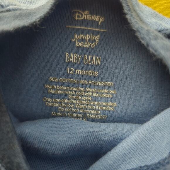 Disney Mickey Mouse Baby Bodysuit  size 12 Months - Picture 2 of 4